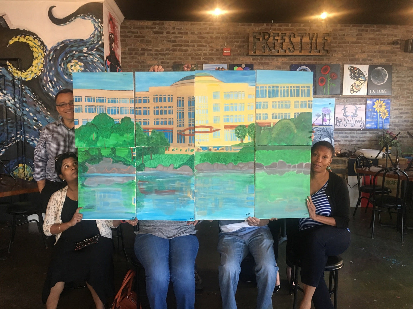 Private Pop-Up Paint CLASS OR FREESTYLE!