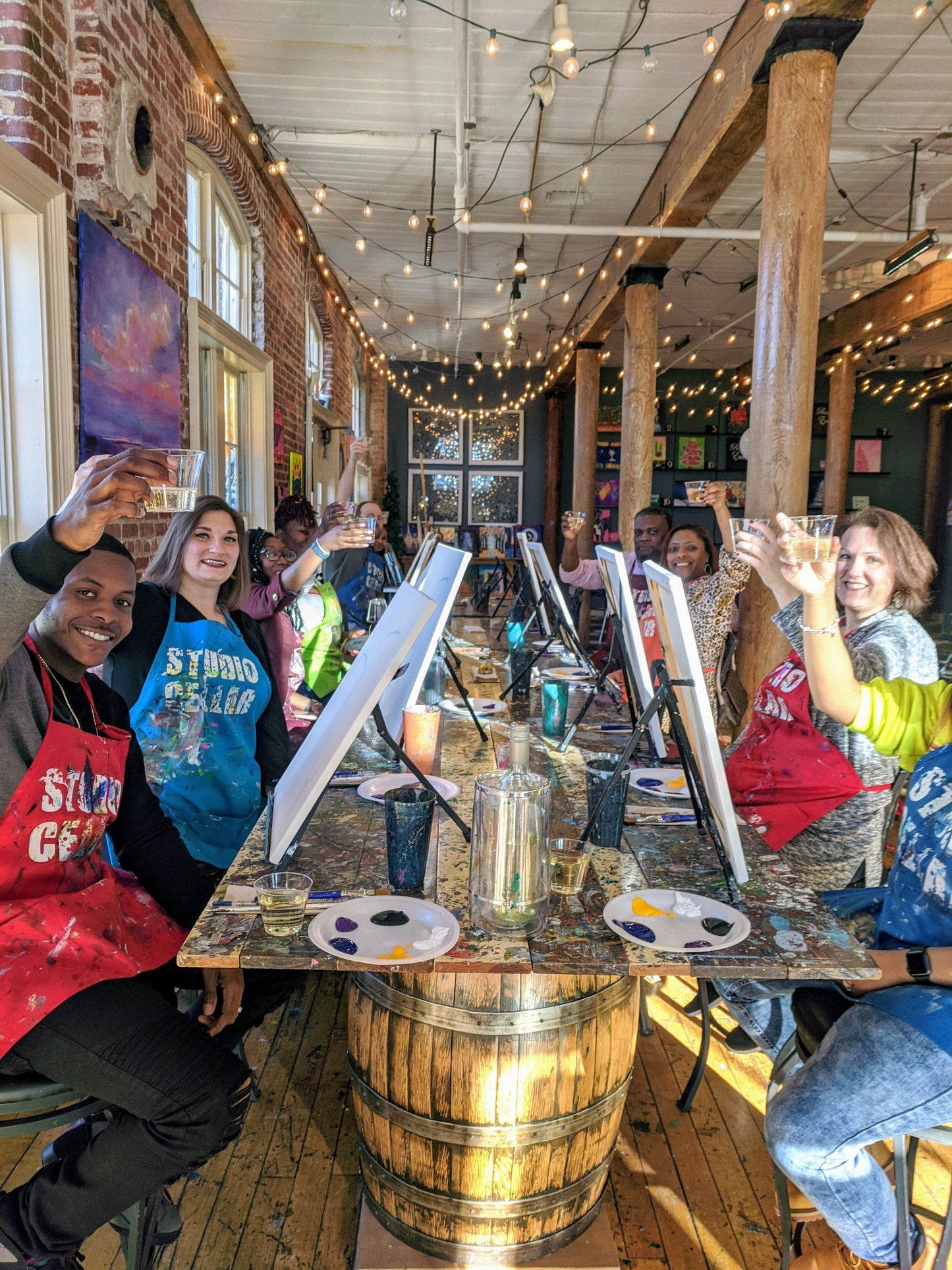 Private Pop-Up Paint CLASS OR FREESTYLE!